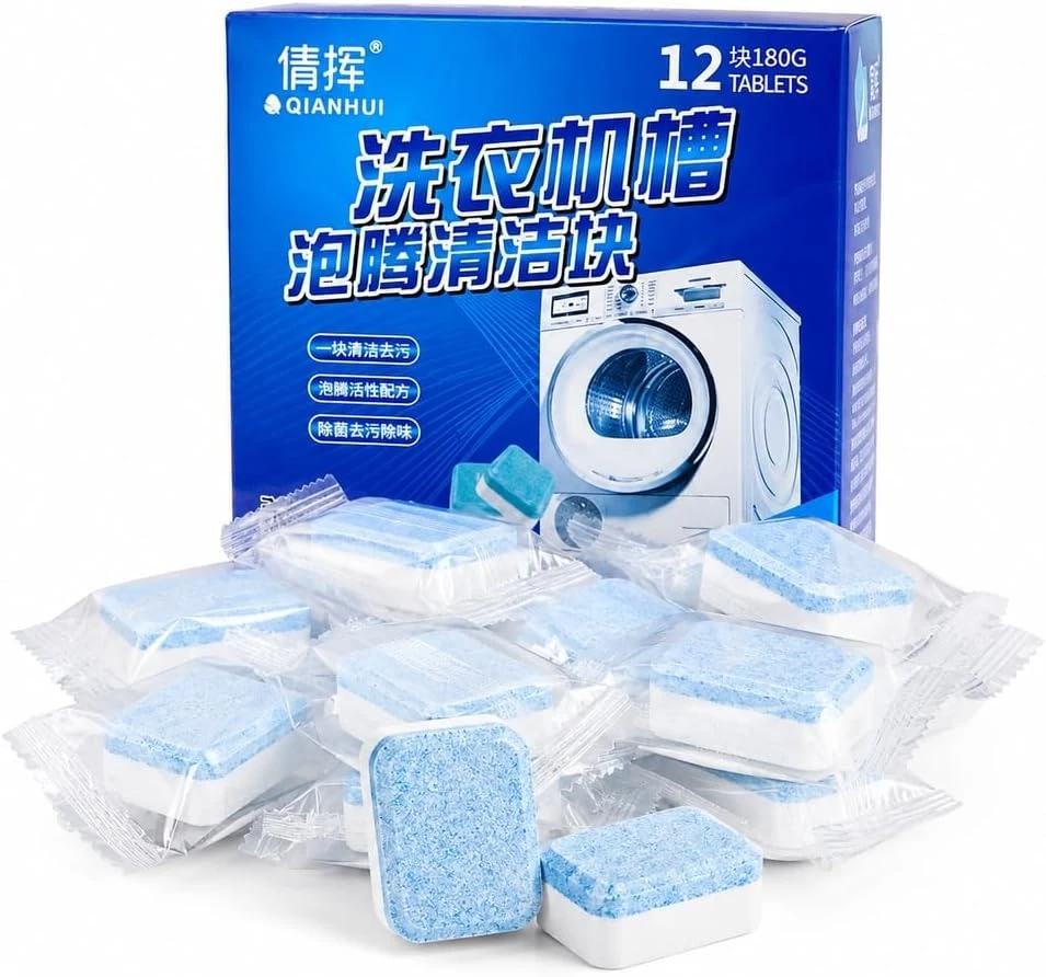 Washing Machine Drum Cleaning Tablets 12pcs in a Pack
