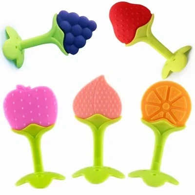 Silicone Baby Teether Multiple Shape & Color