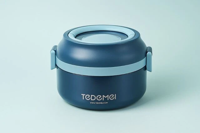 Tedemei Stainless Steel Single Layer Lunch Box 850ml