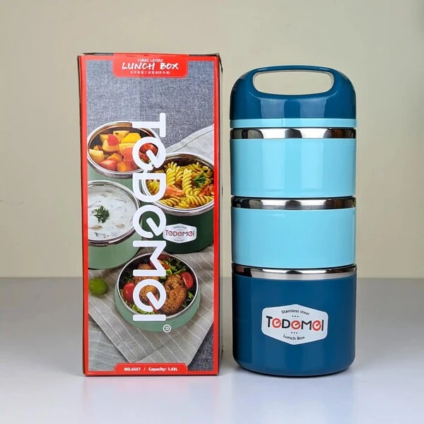 Tedemei 3 Layer Insulated Lunch Box