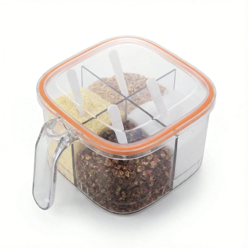Crystal 4 in 1 Spice Jar
