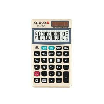 Calculator CITIPLUS SX-320P 12-Digit Professional Calculator