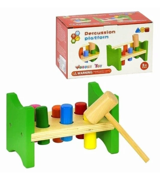 Wooden Percussion Platform Toy
