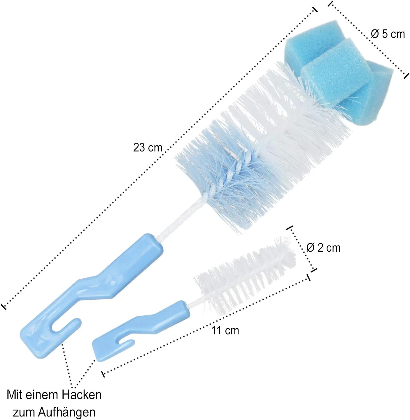 Baby Feeding Bottle Washing Brush