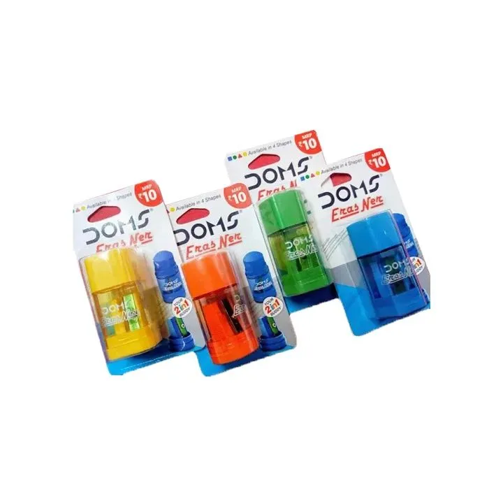 Erasner Doms 2 in 1 Sharpener & Eraser