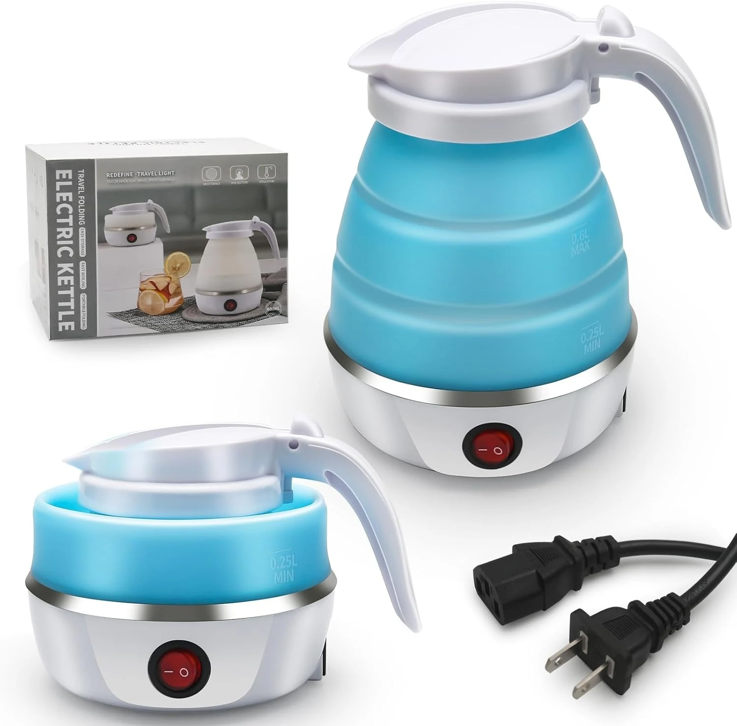 Foldable Travel Electric Kettle