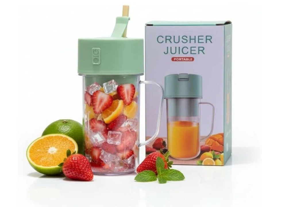 Crusher Juicer 340ml Rechargeable