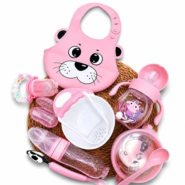 8 Pcs Baby Feeding Set
