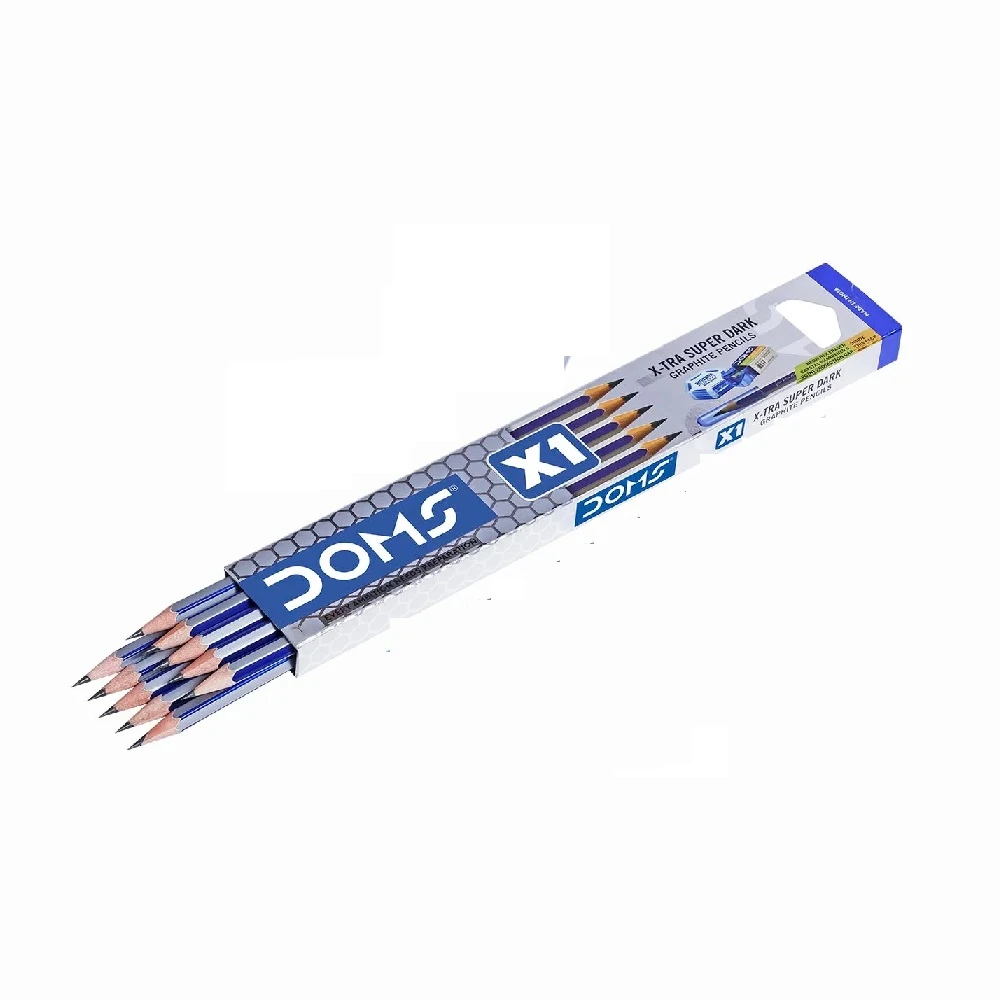 Doms X1 10pcs Super Dark Pencils